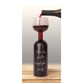 Glass - Wine Bottle Sized