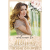 Customizable Yard Sign / Lawn Sign Welcome Bridal Shower Rose Gold W/Photo
