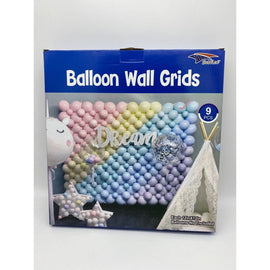 Balloon Wall Grid - 9Ct