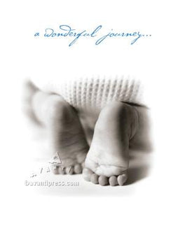 Avanti Baby's Feet New Baby Greeting Card