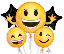Foil Balloon - Bouquet Emoticon Smile