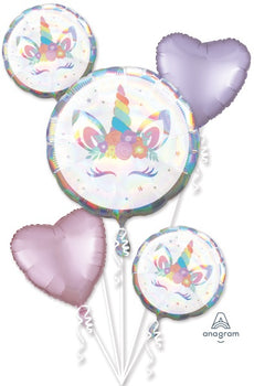 Foil Balloon - Bouquet Unicorn Party