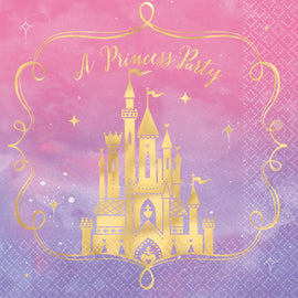 Disney Princess Luncheon Napkins - Hot-Stamped