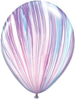 11" Pastel Agate Balloons (100ct)