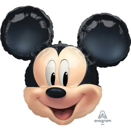Mickey Mouse Head Foil Supershape Balloon