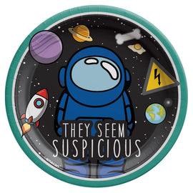 Spies In Space 7" Round Plates