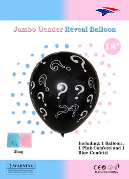 Balloon - Gender Reveal 18" Latex