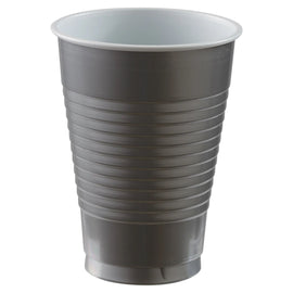 12 oz. Plastic Cups, 50 Ct. -  Silver