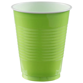 18 oz. Plastic Cups, 50 Ct. - Kiwi