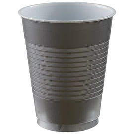 18 oz. Plastic Cups, 50 Ct. - Silver