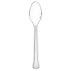 Boxed, Heavy Weight Spoons, 20 Ct. - Clear