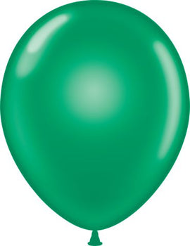 11" Tuftex Balloons (100 per package) Emerald Green