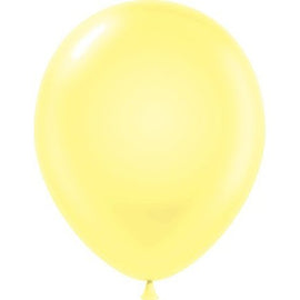 11" Tuftex Balloons (100 per package) Pearl Yellow