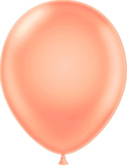 11" Tuftex Balloons (100 per package) Rose Gold