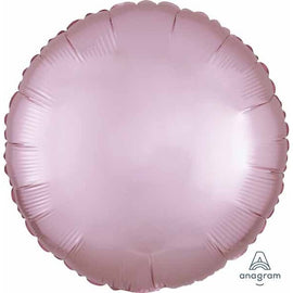 Foil Balloon - 18" Round Satin Pastel Pink