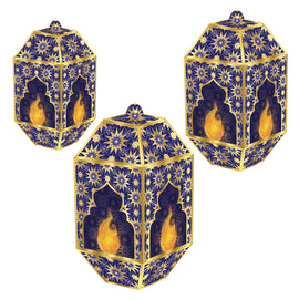 Foil Ramadan Paper Lanterns