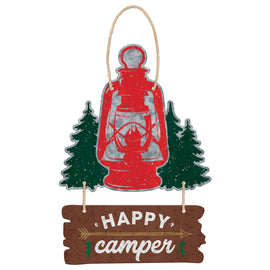 Camping Hanging Sign Happy Camper