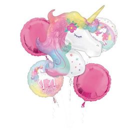 Foil Balloon - Bouquet Enchanted Unicorn