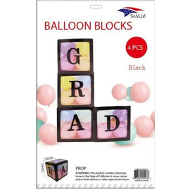 Balloon Box - Grad Blocks 12X12X12
