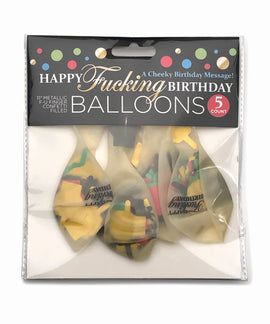 Balloon - Happy F-Ing Birthday Confetti