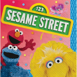 Everyday Sesame Street Beverage Napkins