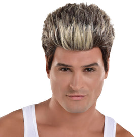 90's Male Frosted Tips Wig
