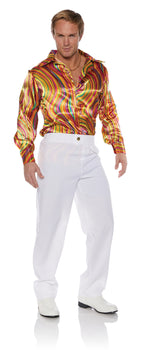 70'S Swirls Disco Xl Shirt