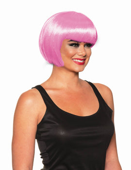 Bob Bubble Gum Pink Wig