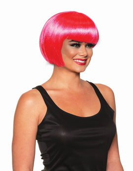 Bob Hot Pink Wig