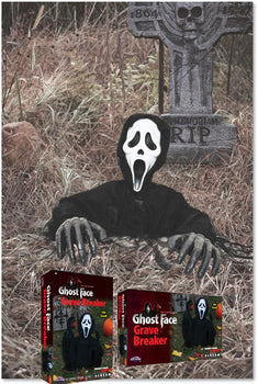 Ghost Face Scream Stalker Gravebreaker 12" Prop