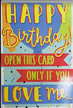 Greeting Card - Colossal Bday General Love