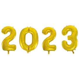 2023 Jumbo Number Helium Bouquet Package