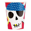 Ahoy Pirate 9Oz Paper Cups, 8 Count