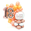 Air-Filled Balloon Centerpiece Add-An-Age Birthday Deluxe