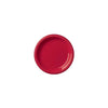 Apple Red Plastic Plates, 9"