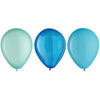 Aqua Blue Mini 5" Latex Balloon Assortment