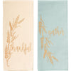 Autumn Tea Towel Set 2-Count