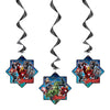 Avengers Hanging Swirl Decorations, 26", 3 Count