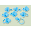 Baby Shower Large Pacifier Charms - Blue