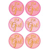 Baby Shower Sticker Seals - Girl