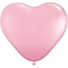 Balloon - 6" Heart Pink 100 Count