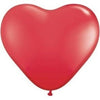 Balloon - 6" Heart Red 100 Count