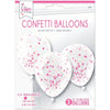 Balloon - Confetti 3 Count Pink Mix