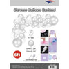 Balloon Garland Kit - Chrome Silver