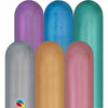 Balloon - Twistie Chrome Asst, 100/Pkg