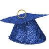Balloon Weight - Glitter Grad Hat Blue