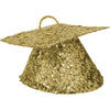 Balloon Weight - Glittered Grad Hat Gold