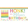 Banner - Custom Deluxe Birthday Cake & Honk