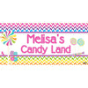 Banner - Custom Deluxe Birthday Candy Land