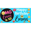 Banner - Custom Deluxe Birthday Emojis